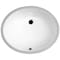 Anzzi Rhodes 17" Ceramic Undermount Sink Basin in White LS-AZ110 - alternate 1